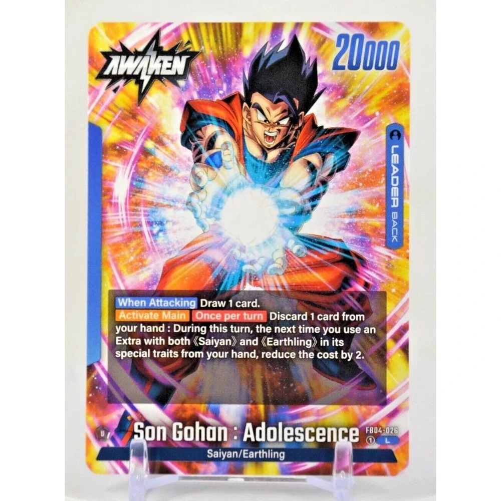 FB04-026 Son Gohan : Adolescence (L) Dragon Ball Super: Fusion World Ultra Limit